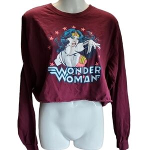 WONDER WOMAN graphic long sleeve sweatshirt M